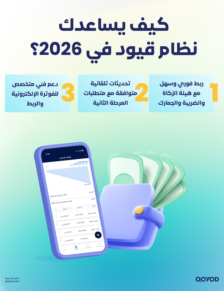 كيف يساعدك نظام قيود في 2026؟ 