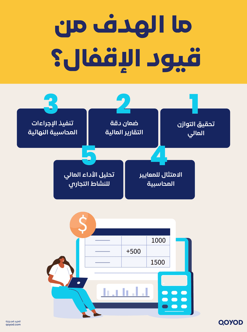 ما الهدف من قيود الإقفال؟ دليل قيود الإقفال في المحاسبة | قيود أهمية قيود الإقفال