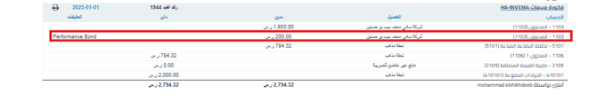 a0d0bcd5a2ee4fc8 Enabling Performance Bond Discounts in Sales Invoices: Setup, Payment Methods, Accounting Entries, and Printing | Qoyod
