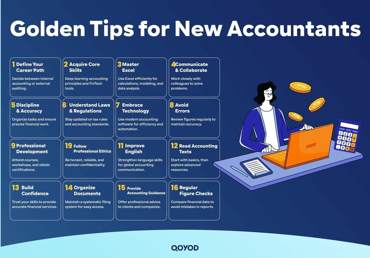 Golden Tips for New Accountants