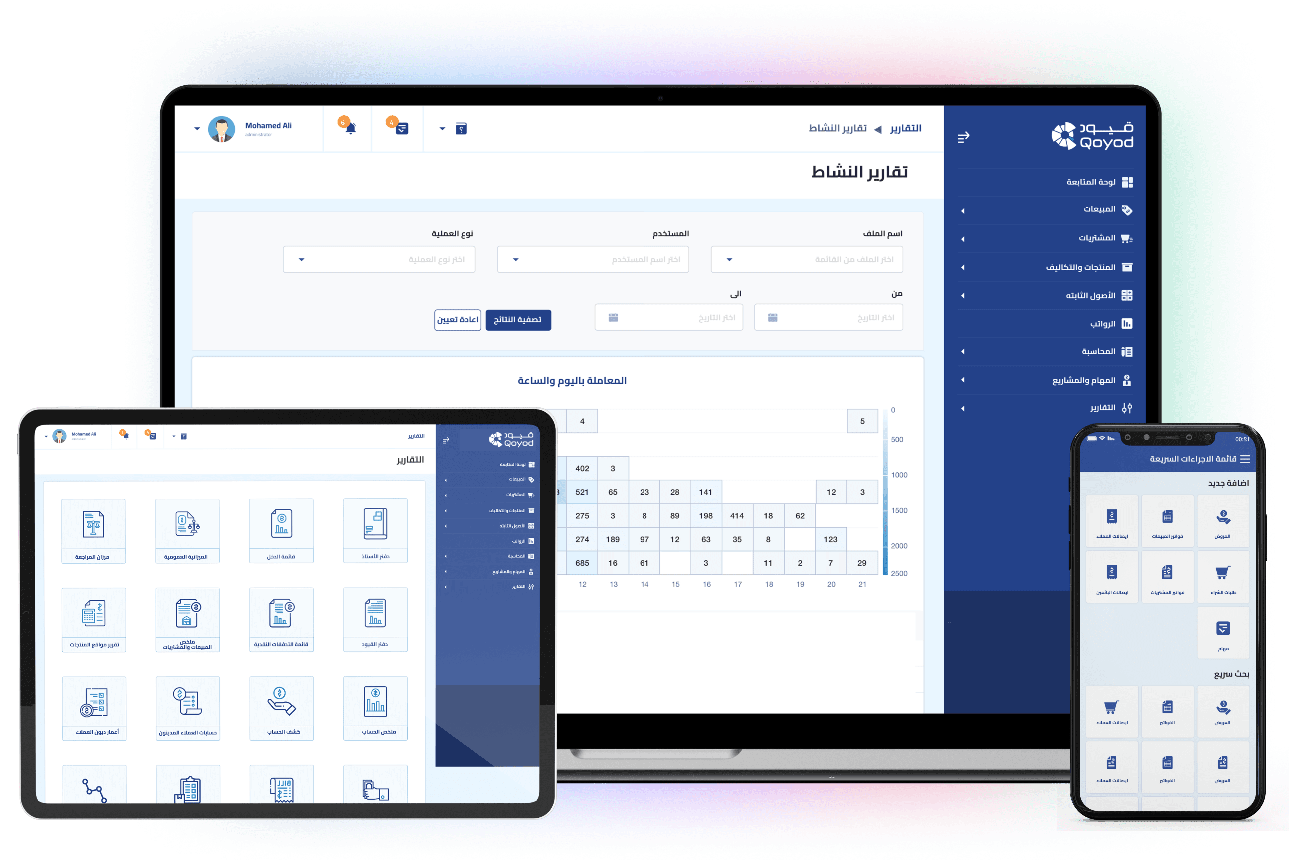 Group Online accounting program | Qoyod برنامج محاسبة اون لاين
