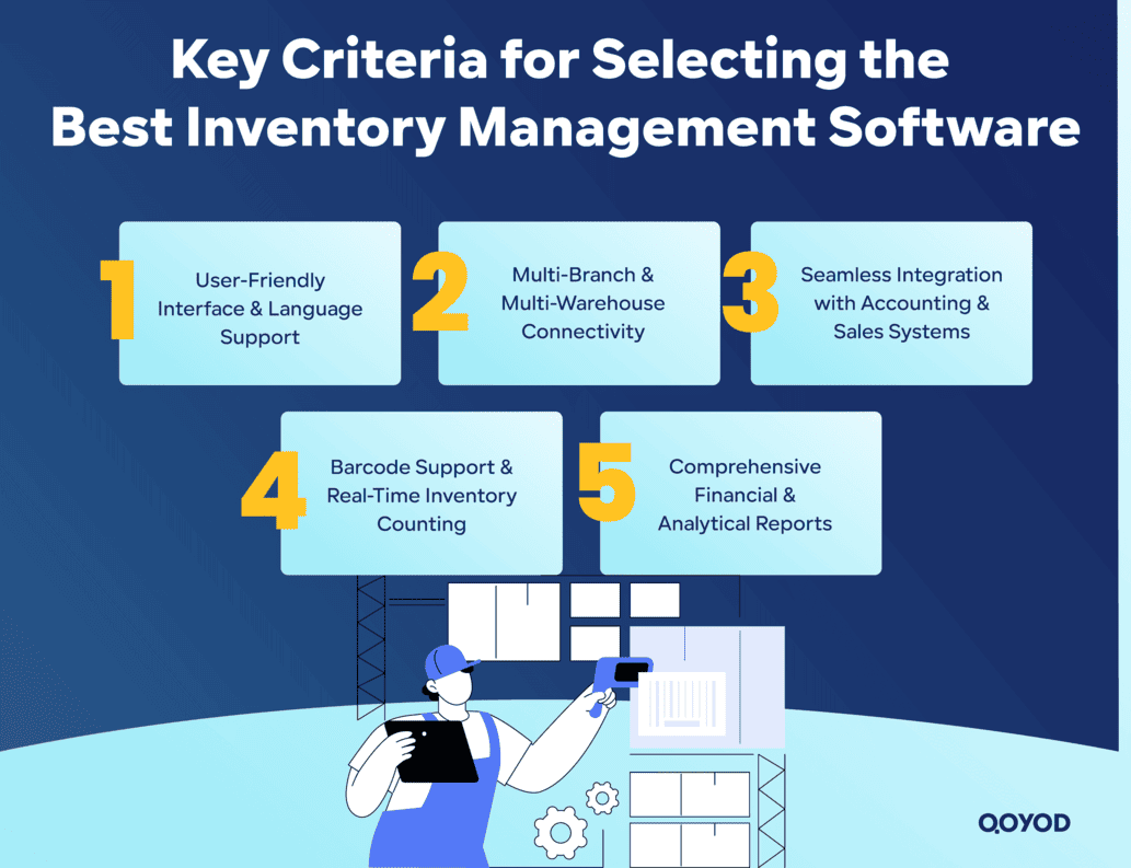 Key Criteria for Selecting the Best Inventory Management Software Inventory Manager Roles & Best Inventory Management Software | Qoyod Key Criteria for Selecting the Best Inventory Management Software