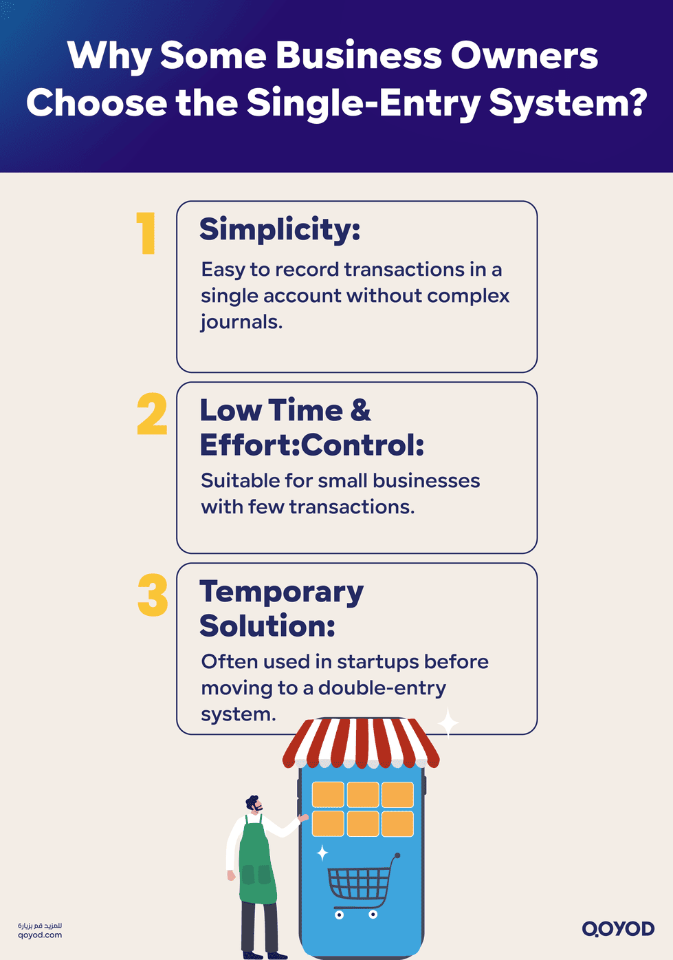 Why Some Business Owners Choose the Single Entry System Single-Entry System in Accounting: Guide for SMBs | Qoyod Why Some Business Owners Choose the Single-Entry System?