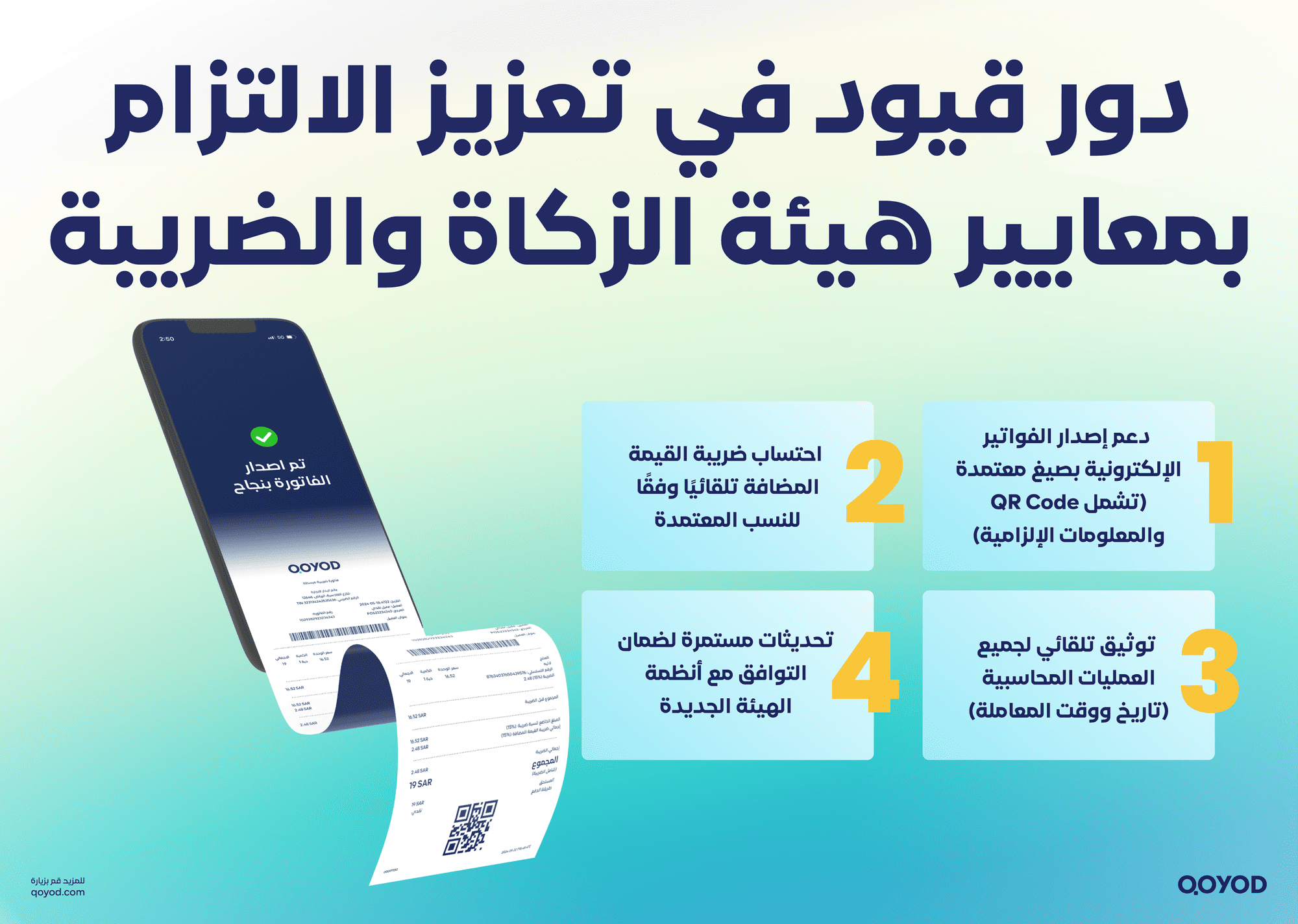 دور قيود في تعزيز الالتزام بمعايير هيئة الزكاة والضريبة والجمارك