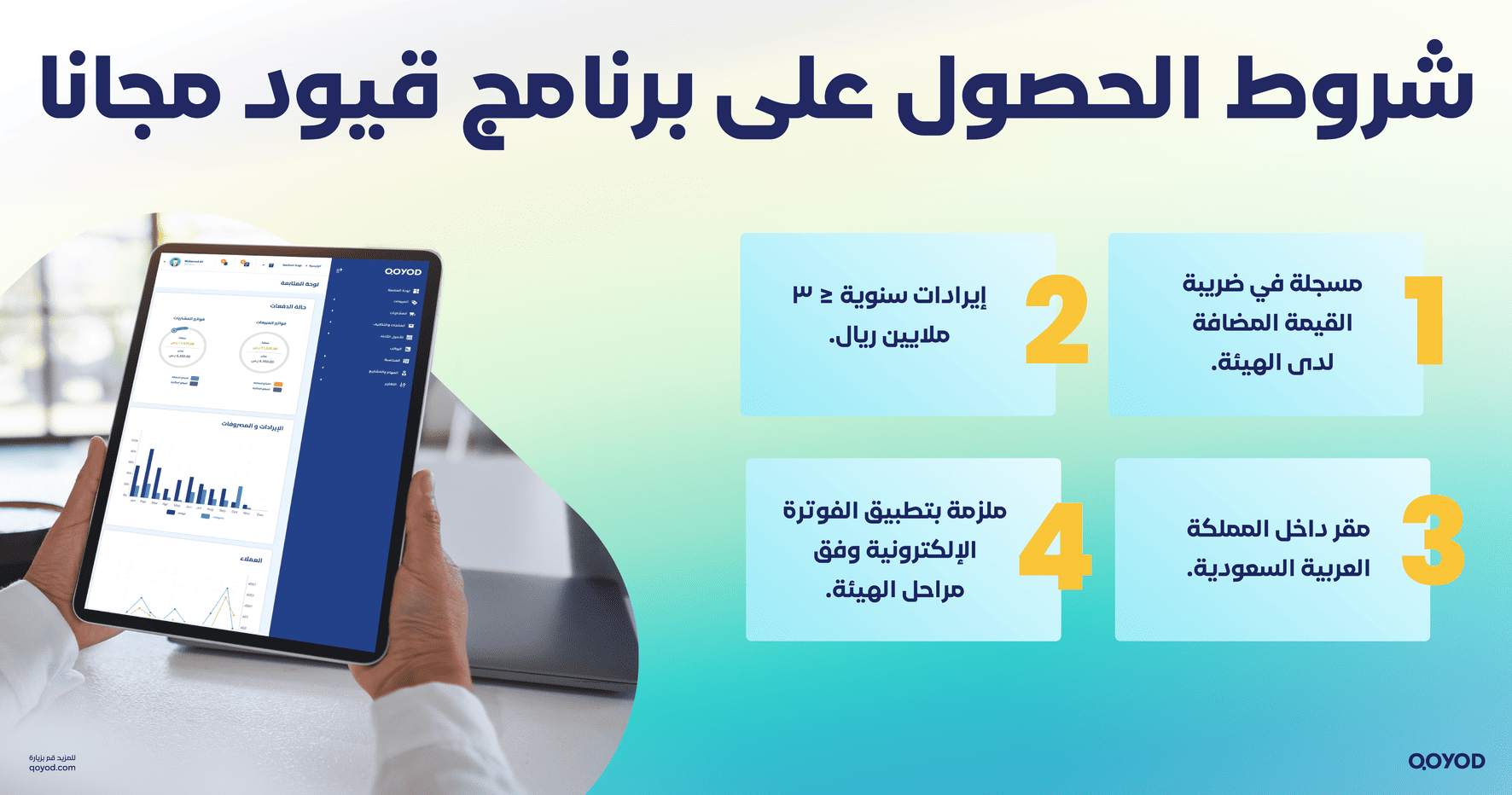 شروط الحصول على برنامج قيود مجانا خطوات الحصول على دعم الفوترة الإلكترونية 2500 ريال بخطوات سهلة للمنشآت الصغيرة والمتوسطة | قيود شروط الحصول على برنامج قيود مجانا