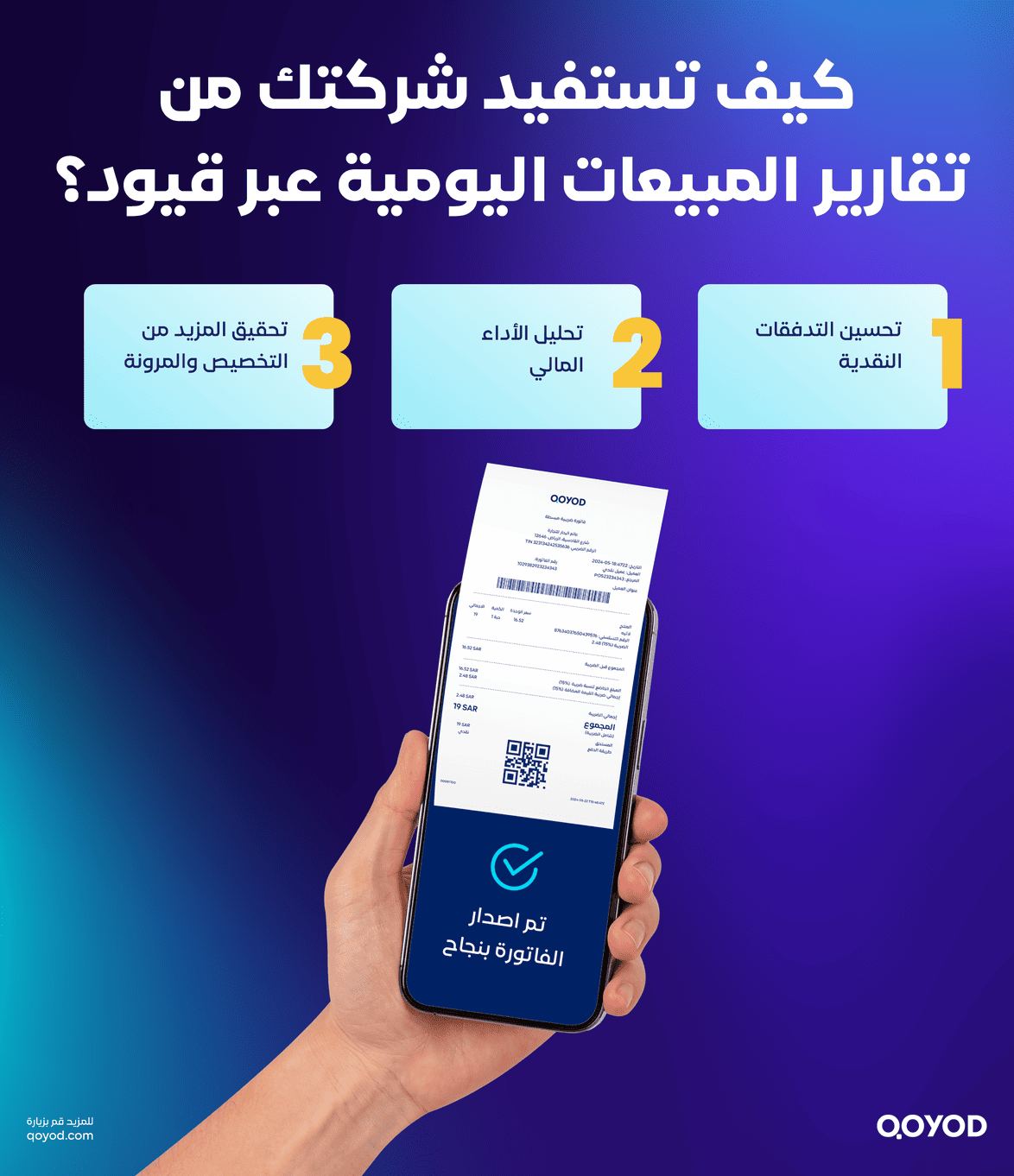 كيف تستفيد شركتك من تقارير المبيعات اليومية عبر قيود؟ كيف تعرض تقرير المبيعات اليومية باحتراف على برنامج قيود المحاسبي؟ | قيود كيف تستفيد شركتك من تقارير المبيعات اليومية عبر قيود؟
